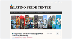 Desktop Screenshot of latinopridecenter.org